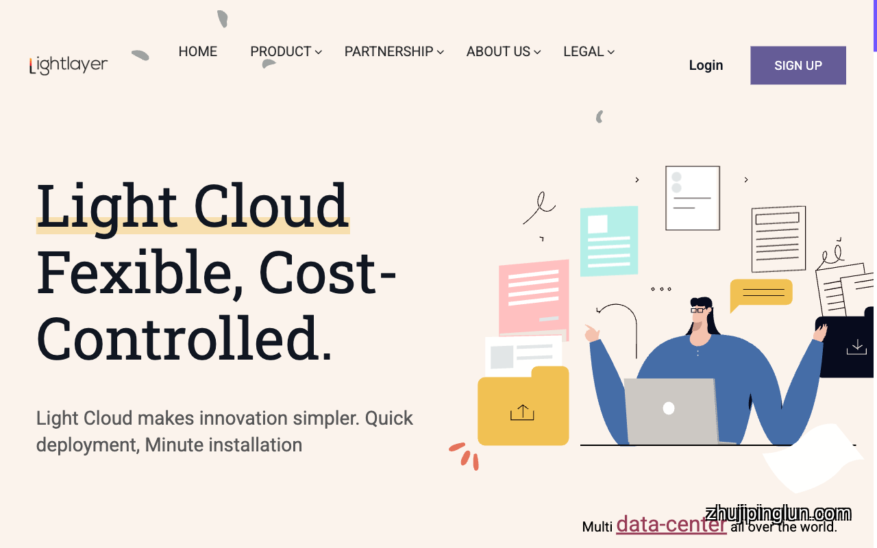 lightlayer homepage